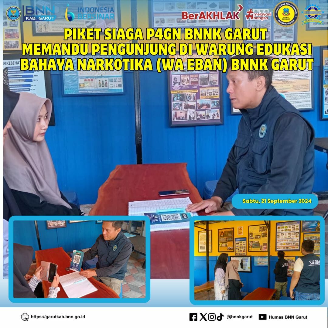 Perkuat P4GN, BNNK Garut Gelar Kolaborasi P4GN Bersama Kelurahan Sukamentri Melalui FGD BERSINAR Perkuat P4GN, BNNK Garut Gelar Kolaborasi P4GN Bersama Kelurahan Sukamentri Melalui FGD BERSINAR