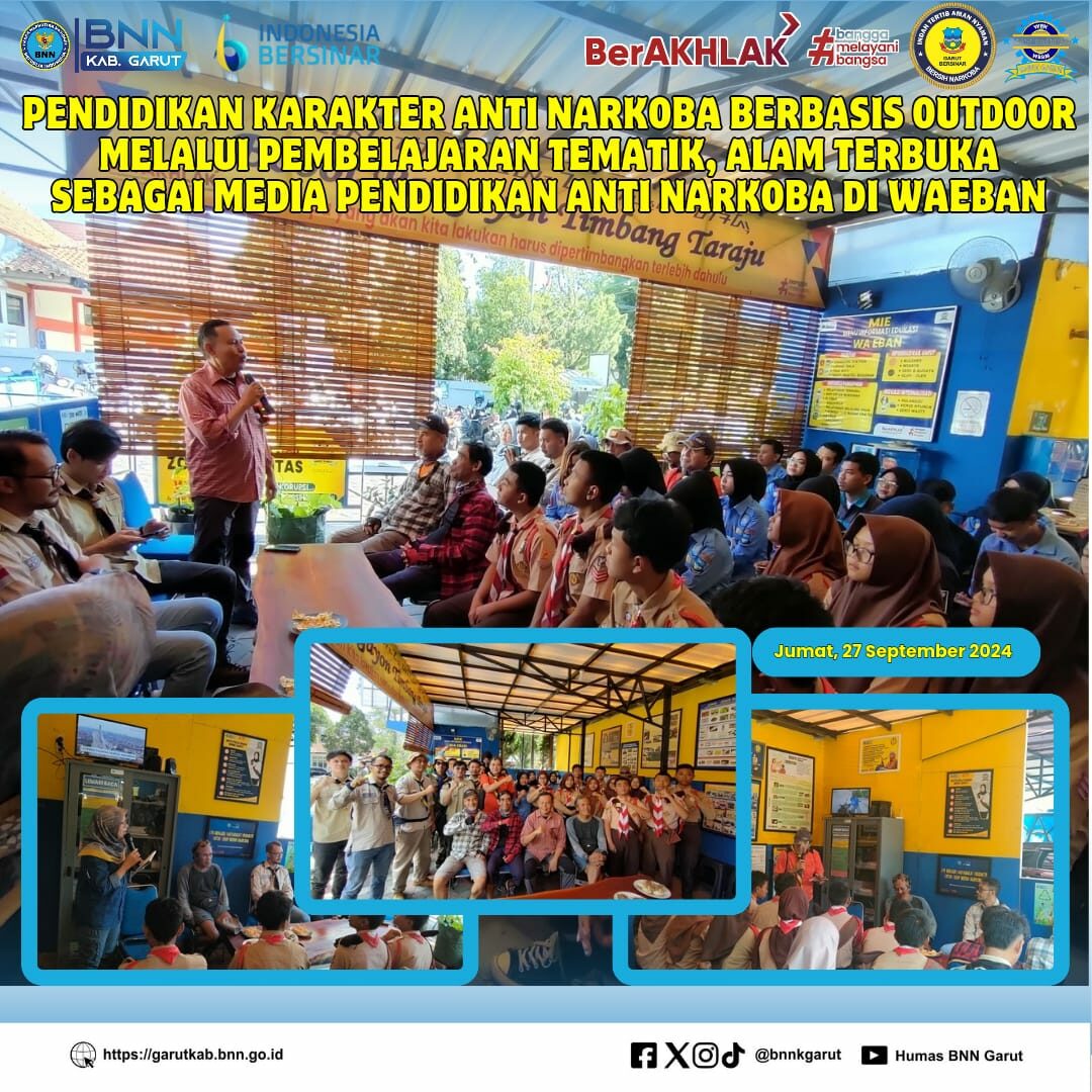 BNNK Garut Gelar Pendidikan Karakter Anti Narkoba Berbasis Outdoor BNNK Garut Gelar Pendidikan Karakter Anti Narkoba Berbasis Outdoor
