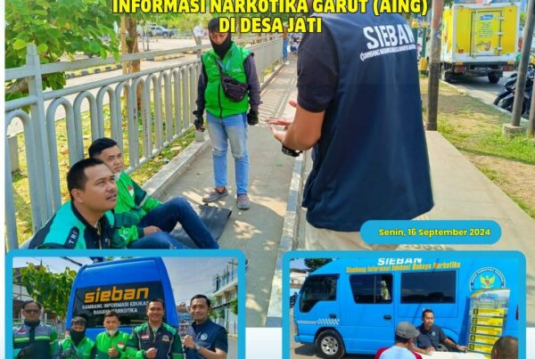 PIKET SIAGA P4GN DI WARUNG EDUKASI BAHAYA NARKOTIKA (WA EBAN) BNNK GARUT
