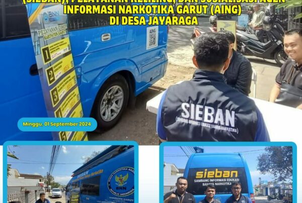 PIKET SIAGA P4GN DI WARUNG EDUKASI BAHAYA NARKOTIKA (WA EBAN) BNNK GARUT