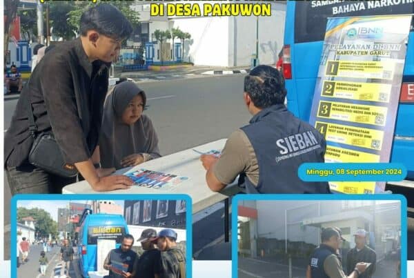 PIKET SIAGA P4GN DI WARUNG EDUKASI BAHAYA NARKOTIKA (WA EBAN) BNNK GARUT