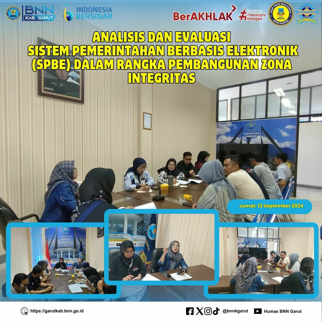 Rapat Anev Sistem Pemerintahan Berbasis Elektronik (SPBE) Dalam Rangka Pembangunan Zona Integritas Rapat Anev Sistem Pemerintahan Berbasis Elektronik (SPBE) Dalam Rangka Pembangunan Zona Integritas