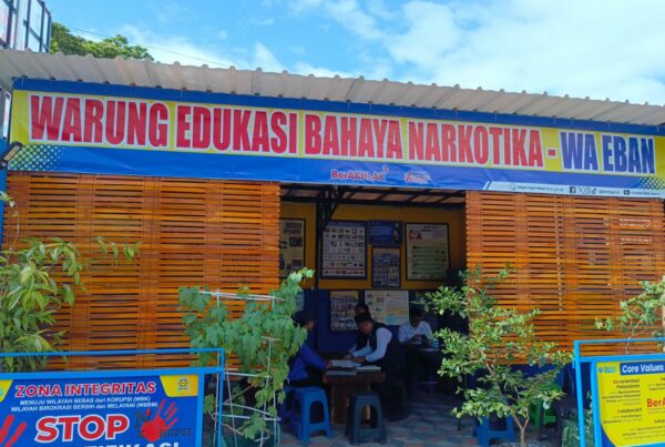 PIKET SIAGA P4GN DI WARUNG EDUKASI BAHAYA NARKOTIKA (WA EBAN) BNNK GARUT