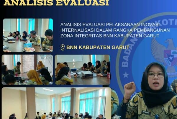 BNNK Garut Gelar Anev Pelaksanaan Inovasi Internalisasi dalam Rangka Pembangunan ZI