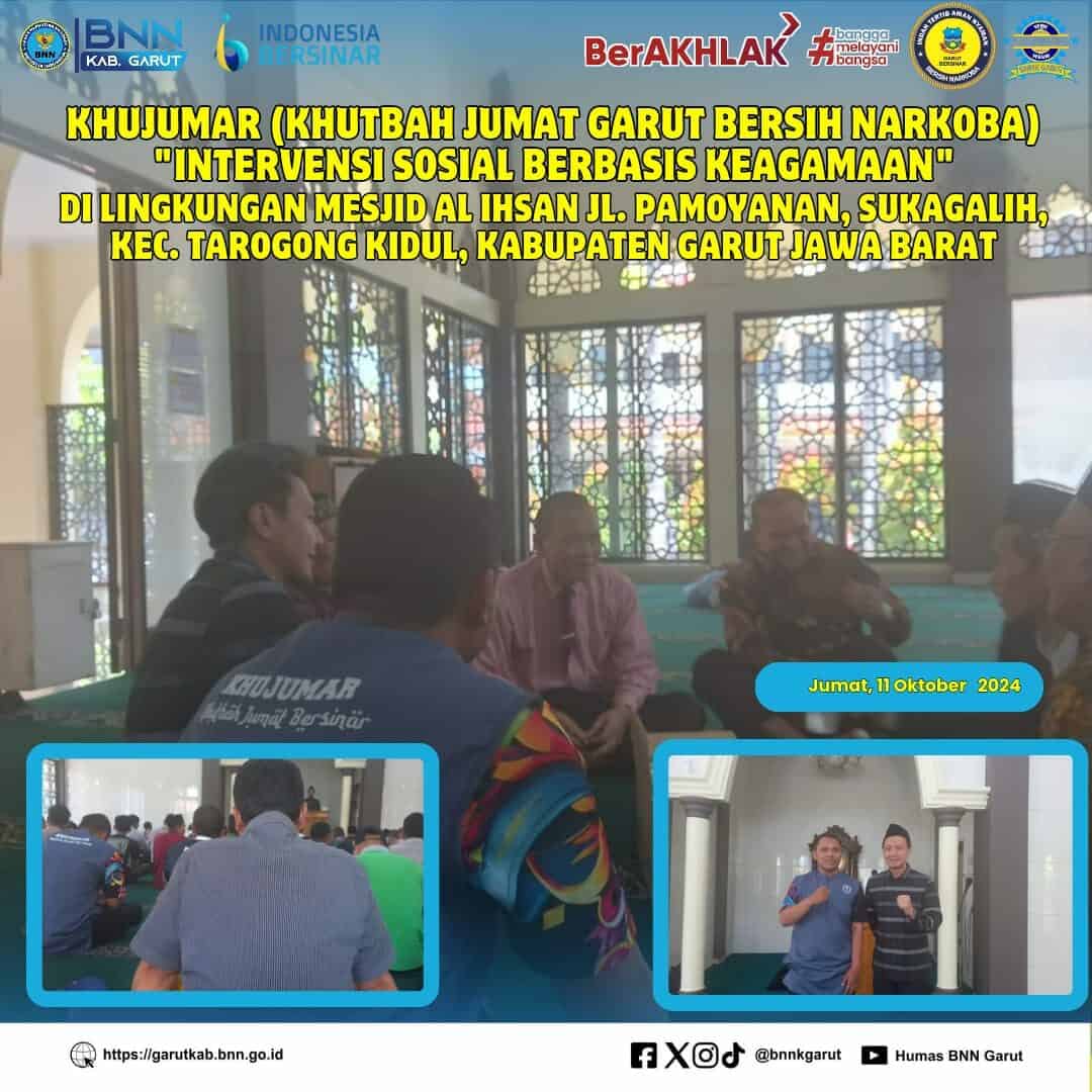 PIKET SIAGA P4GN BNNK GARUT LAYANAN INOVASI EKSTERNALISASI, MEMANDU PENGUNJUNG DI WARUNG EDUKASI BAHAYA NARKOTIKA (WA EBAN) BNNK GARUT