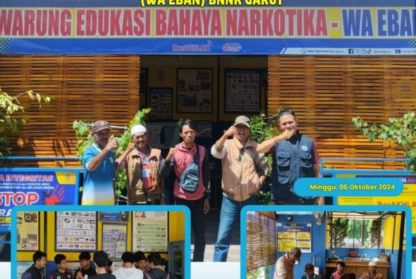 PELAYANAN MOBILE, SAMBANG INFORMASI DAN EDUKASI BAHAYA NARKOTIKA (SIEBAN), PELAYANAN KELILING, DAN SOSIALISASI AGEN INFORMASI NARKOTIKA GARUT (AING) DI DESA JAYARAGA