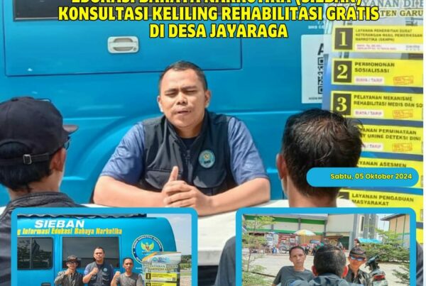 PIKET SIAGA P4GN DI WARUNG EDUKASI BAHAYA NARKOTIKA (WA EBAN) BNNK GARUT