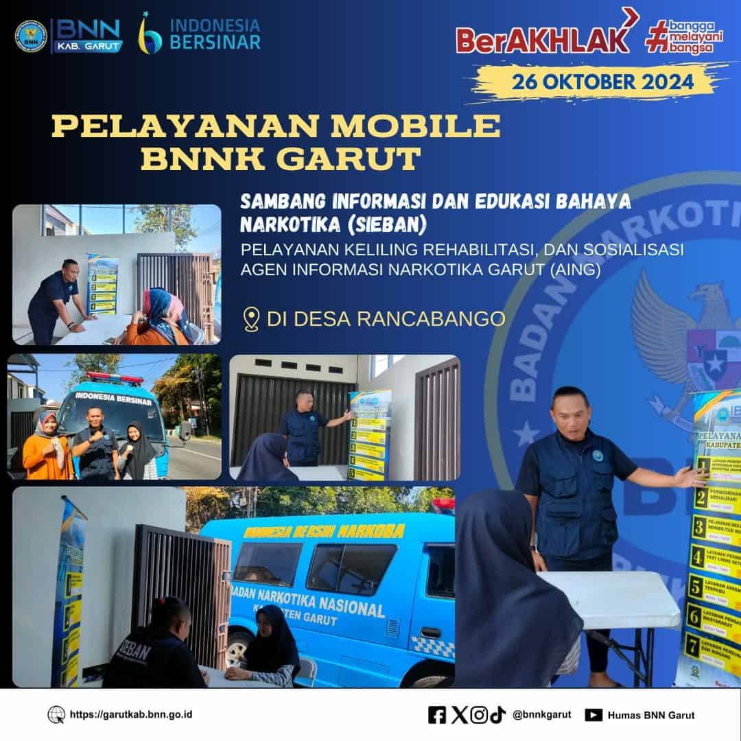 LAYANAN INOVASI EKSTERNALISASI BNNK GARUT, MEMANDU PENGUNJUNG DI WARUNG EDUKASI BAHAYA NARKOTIKA (WA EBAN) BNNK GARUT LAYANAN INOVASI EKSTERNALISASI BNNK GARUT, MEMANDU PENGUNJUNG DI WARUNG EDUKASI BAHAYA NARKOTIKA (WA EBAN) BNNK GARUT
