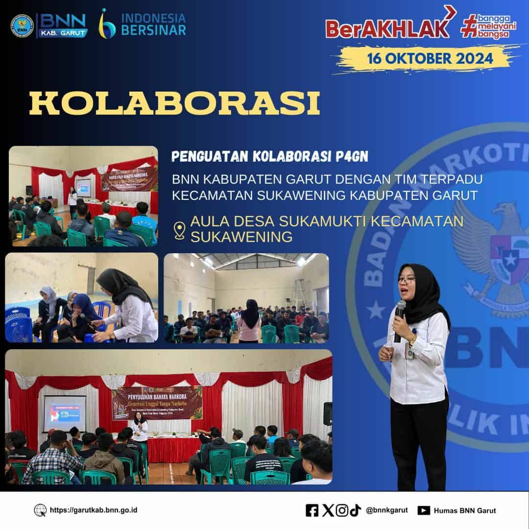 Penguatan Kolaborasi P4GN BNNK Garut Dengan Tim Terpadu Kecamatan Sukawening Penguatan Kolaborasi P4GN BNNK Garut Dengan Tim Terpadu Kecamatan Sukawening
