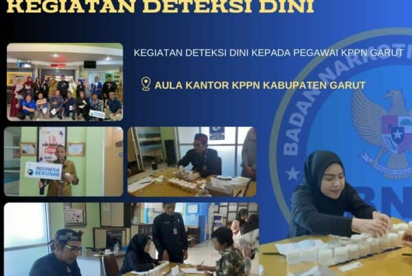BNNK Garut Laksanakan Deteksi Dini di Lingkungan KPPN Garut
