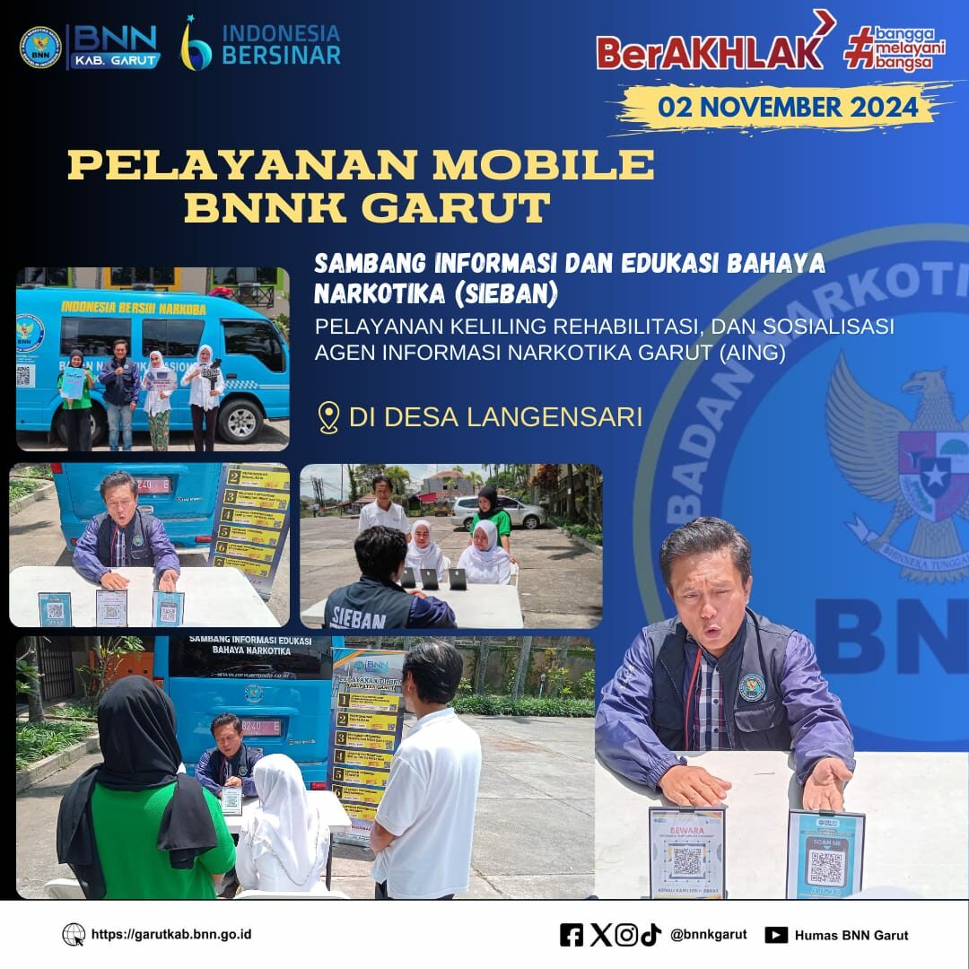 LAYANAN INOVASI EKSTERNALISASI BNNK GARUT, MEMANDU PENGUNJUNG DI WARUNG EDUKASI BAHAYA NARKOTIKA (WA EBAN) BNNK GARUT LAYANAN INOVASI EKSTERNALISASI BNNK GARUT, MEMANDU PENGUNJUNG DI WARUNG EDUKASI BAHAYA NARKOTIKA (WA EBAN) BNNK GARUT