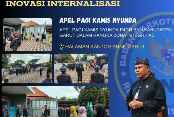 Apel Pagi Kamis Nyunda P4GN BNNK Garut Dalam Rangka Zona Integritas (ZI) Guna Perkuat Inovasi Internalisasi Apel Pagi Kamis Nyunda P4GN BNNK Garut Dalam Rangka Zona Integritas (ZI) Guna Perkuat Inovasi Internalisasi