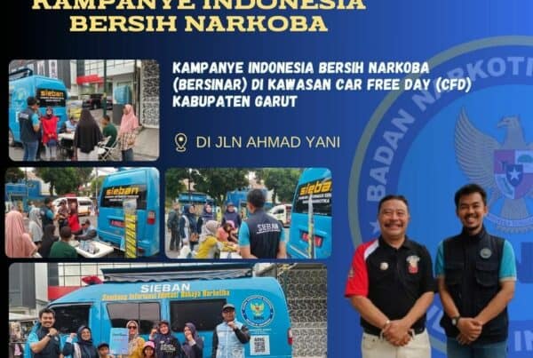 BNNK GARUT GELAR LAYANAN INOVASI EKTERNALISASI, MEMANDU PENGUNJUNG DI WARUNG EDUKASI BAHAYA NARKOTIKA (WA EBAN) BNNK GARUT