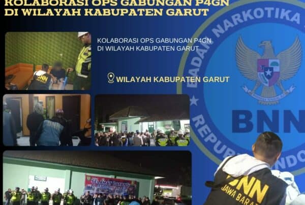 PERKUAT P4GN, MEMANDU PENGUNJUNG DI WARUNG EDUKASI BAHAYA NARKOTIKA (WA EBAN) BNNK GARUT