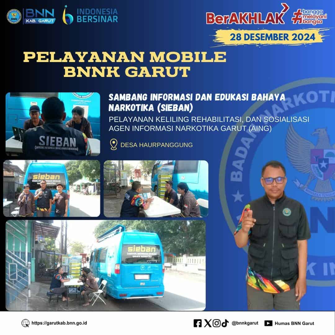 SIAGA P4GN BNNK GARUT LAYANAN INOVASI EKTERNALISASI, MEMANDU PENGUNJUNG DI WARUNG EDUKASI BAHAYA NARKOTIKA (WA EBAN) BNNK GARUT PIKET SIAGA P4GN BNNK GARUT LAYANAN INOVASI EKTERNALISASI, MEMANDU PENGUNJUNG DI WARUNG EDUKASI BAHAYA NARKOTIKA (WA EBAN) BNNK GARUT