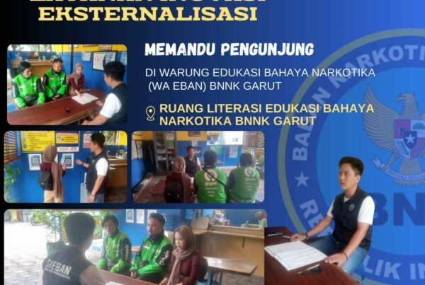 BNNK GARUT PERKUAT LAYANAN INOVASI EKSTERNALISASI, MEMANDU PENGUNJUNG DI WARUNG EDUKASI BAHAYA NARKOTIKA (WA EBAN) BNNK GARUT BNNK GARUT PERKUAT LAYANAN INOVASI EKSTERNALISASI, MEMANDU PENGUNJUNG DI WARUNG EDUKASI BAHAYA NARKOTIKA (WA EBAN) BNNK GARUT