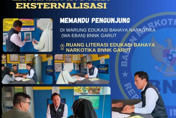 BNNK GARUT PERKUAT LAYANAN INOVASI EKSTERNALISASI, MEMANDU PENGUNJUNG DI WARUNG EDUKASI BAHAYA NARKOTIKA (WA EBAN) BNNK GARUT BNNK GARUT PERKUAT LAYANAN INOVASI EKSTERNALISASI, MEMANDU PENGUNJUNG DI WARUNG EDUKASI BAHAYA NARKOTIKA (WA EBAN) BNNK GARUT