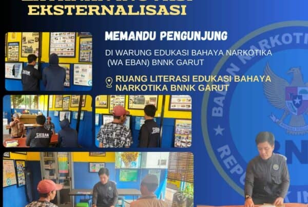 PERKUAT P4GN, MEMANDU PENGUNJUNG DI WARUNG EDUKASI BAHAYA NARKOTIKA (WA EBAN) BNNK GARUT PERKUAT P4GN, MEMANDU PENGUNJUNG DI WARUNG EDUKASI BAHAYA NARKOTIKA (WA EBAN) BNNK GARUT