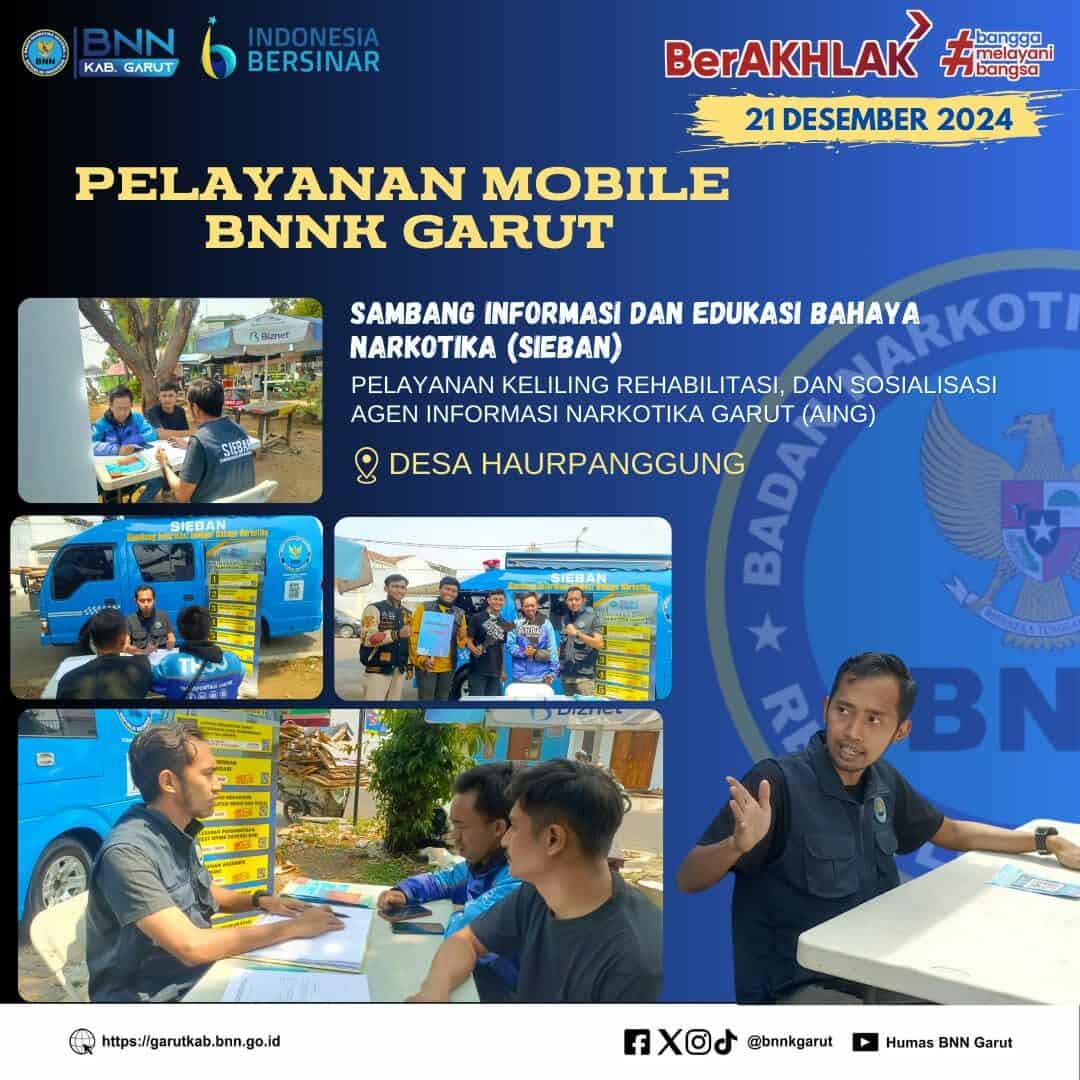 PIKET SIAGA P4GN BNNK GARUT LAYANAN INOVASI EKTERNALISASI, MEMANDU PENGUNJUNG DI WARUNG EDUKASI BAHAYA NARKOTIKA (WA EBAN) BNNK GARUT PIKET SIAGA P4GN BNNK GARUT LAYANAN INOVASI EKTERNALISASI, MEMANDU PENGUNJUNG DI WARUNG EDUKASI BAHAYA NARKOTIKA (WA EBAN) BNNK GARUT