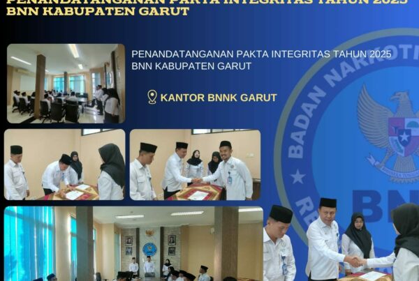 BNNK Garut Gelar Penandatanganan Pakta Integritas Tahun 2025