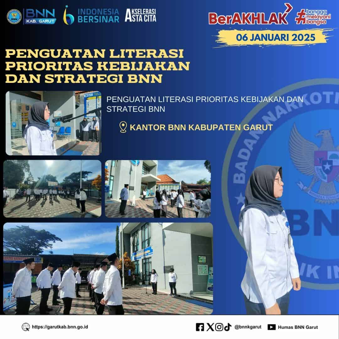 BNNK Garut Gelar Penguatan Literasi Prioritas Kebijakan Dan Strategi BNN BNNK Garut Gelar Penguatan Literasi Prioritas Kebijakan Dan Strategi BNN