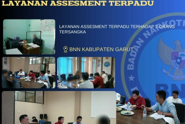 BNNK Garut Laksanakan Layanan Asesmen Terpadu Terhadap Tersangka Penyalahguna Narkotika