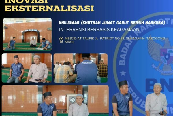 KHUJUMAR (Khutbah Jumat Garut Bersih Narkoba) “Intervensi Sosial Berbasis Keagamaan” di Lingkungan Masjid At-Taufik