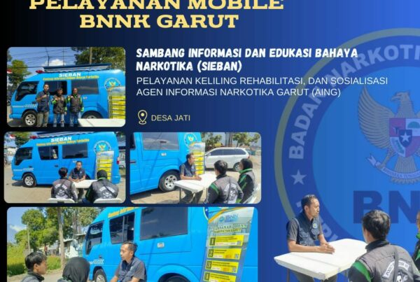 BNNK GARUT LAKSANAKAN KIE P4GN DI WARUNG EDUKASI BAHAYA NARKOTIKA (WA EBAN) BNNK GARUT