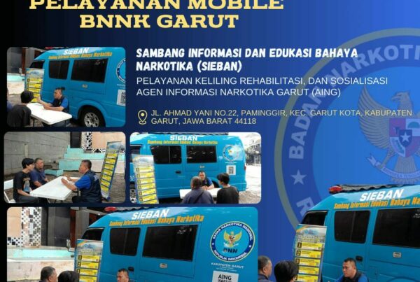BNNK GARUT LAKSANAKAN KIE P4GN DI WARUNG EDUKASI BAHAYA NARKOTIKA (WA EBAN) BNNK GARUT