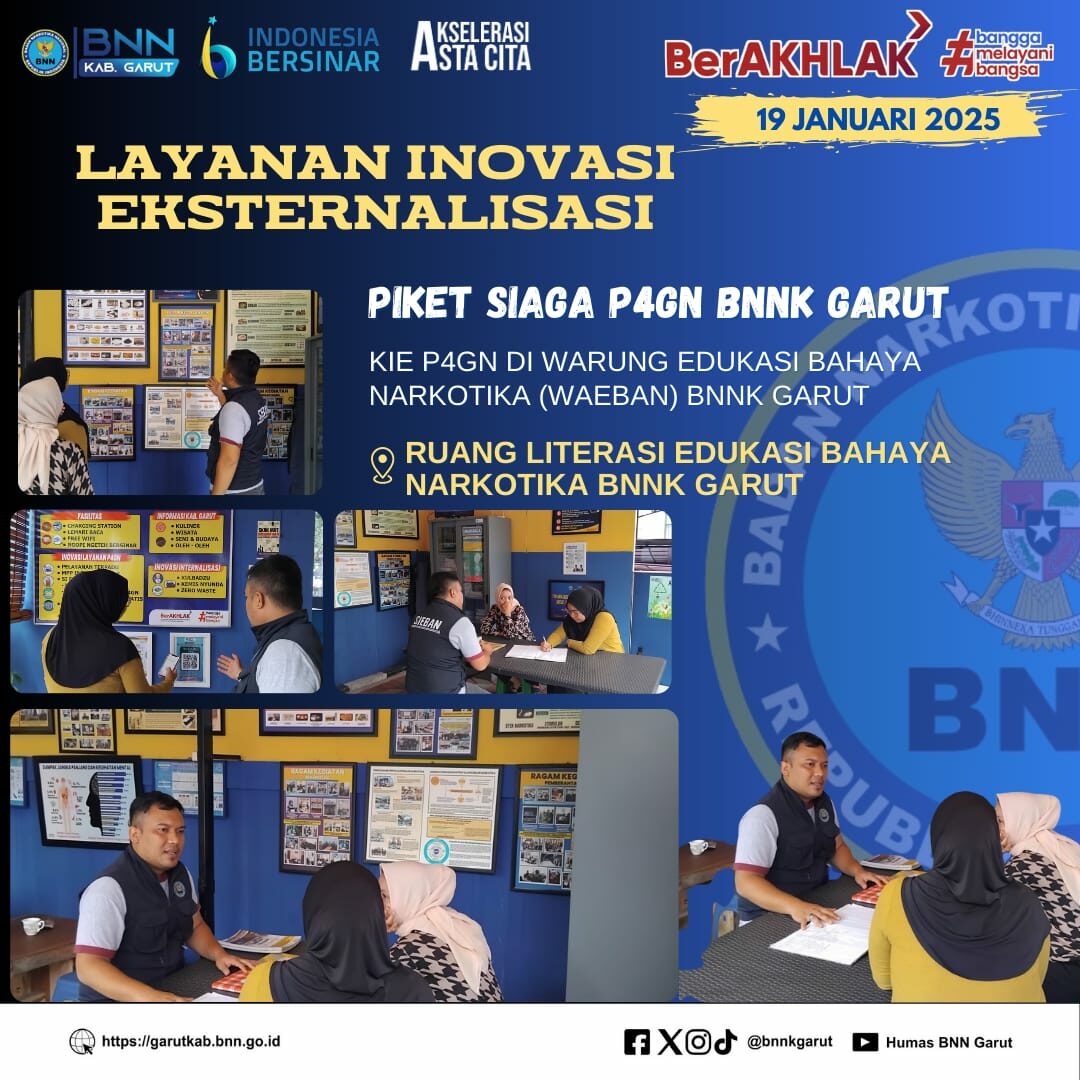 KIE P4GN DI WARUNG EDUKASI BAHAYA NARKOTIKA (WA EBAN) BNNK GARUT KIE P4GN DI WARUNG EDUKASI BAHAYA NARKOTIKA (WA EBAN) BNNK GARUT