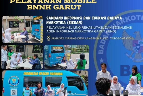 KIE P4GN DI WARUNG EDUKASI BAHAYA NARKOTIKA (WA EBAN) BNNK GARUT