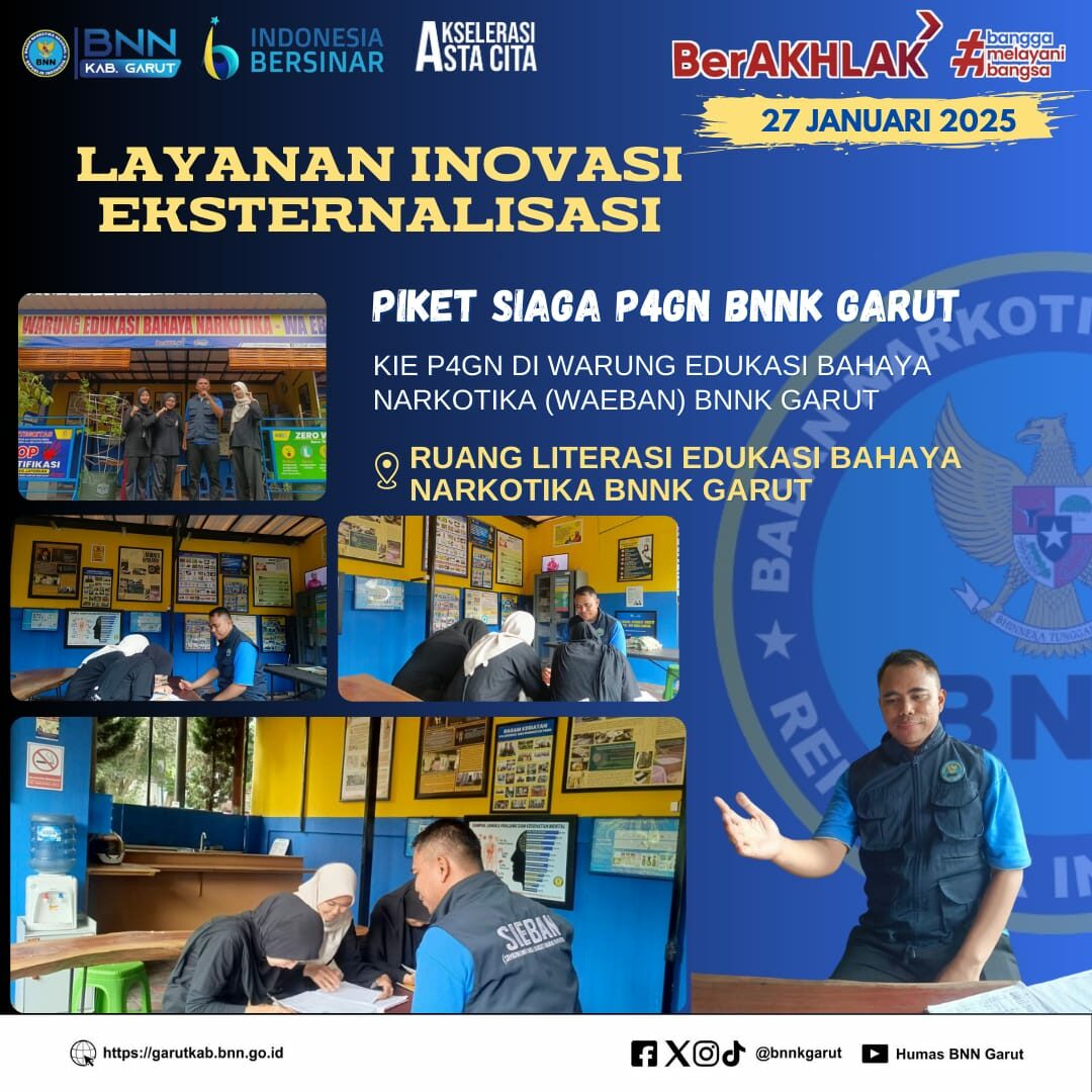 BNNK GARUT LAKSANAKAN KIE P4GN DI WARUNG EDUKASI BAHAYA NARKOTIKA (WA EBAN) BNNK GARUT BNNK GARUT LAKSANAKAN KIE P4GN DI WARUNG EDUKASI BAHAYA NARKOTIKA (WA EBAN) BNNK GARUT