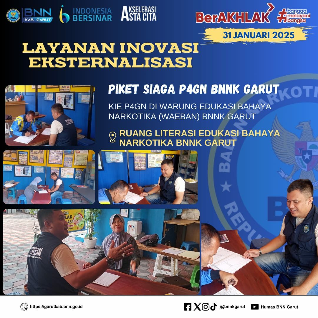 BNNK GARUT GELAR KIE P4GN DI WARUNG EDUKASI BAHAYA NARKOTIKA (WA EBAN) BNNK GARUT BNNK GARUT GELAR KIE P4GN DI WARUNG EDUKASI BAHAYA NARKOTIKA (WA EBAN) BNNK GARUT