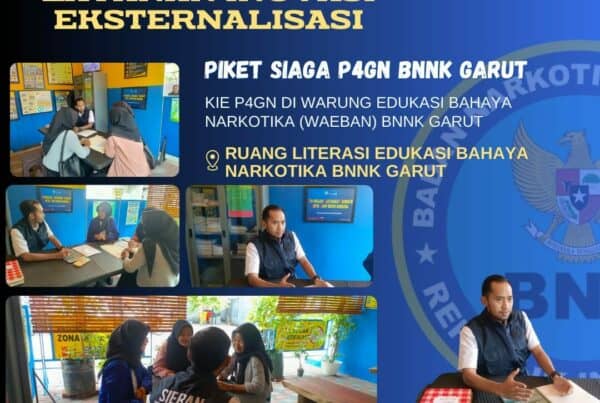 SIAGA P4GN BNNK GARUT KIE P4GN DI WARUNG EDUKASI BAHAYA NARKOTIKA (WA EBAN) BNNK GARUT