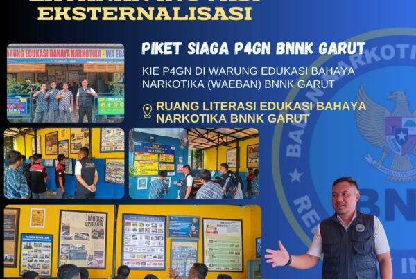 KIE P4GN DI WARUNG EDUKASI BAHAYA NARKOTIKA (WA EBAN) BNNK GARUT
