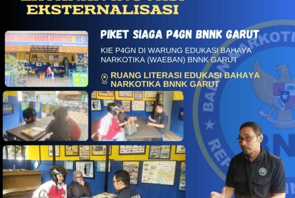 BNNK GARUT LAKSANAKAN KOMUNIKASI INFORMASI DAN EDUKASI P4GN DI WARUNG EDUKASI BAHAYA NARKOTIKA (WA EBAN) BNNK GARUT LAKSANAKAN KOMUNIKASI INFORMASI DAN EDUKASI P4GN DI WARUNG EDUKASI BAHAYA NARKOTIKA (WA EBAN)