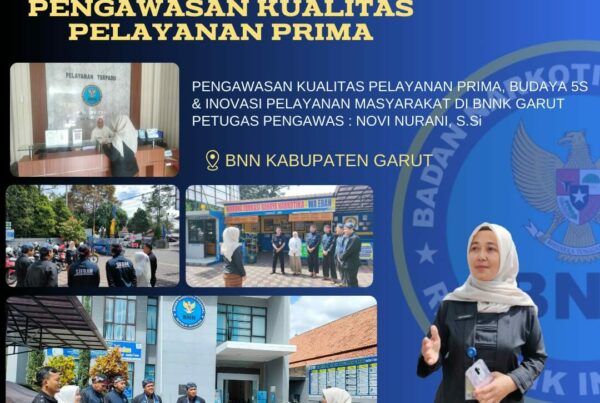 Pengawasan Kualitas Pelayanan Prima dan Budaya 5S Di Lingkungan BNNK Garut