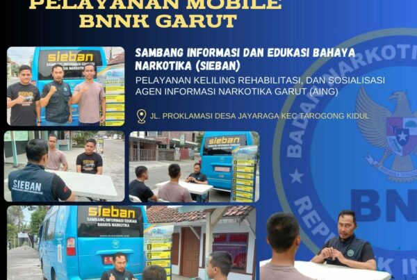 KIE P4GN DI WARUNG EDUKASI BAHAYA NARKOTIKA (WA EBAN) BNNK GARUT