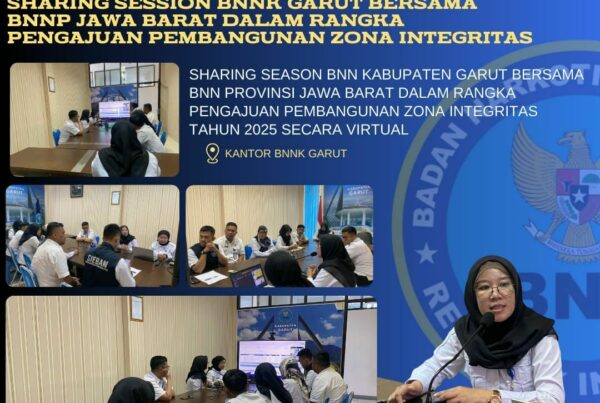 BNNK Garut Gelar Sharing Session Dalam Rangka Pembangunan Zona Integritas Tahun 2025