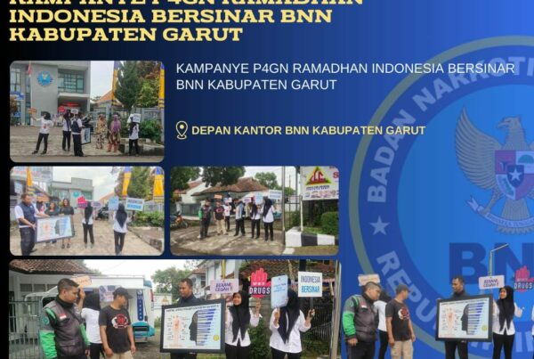 BNNK Garut Laksanakan Kampanye P4GN Ramadhan Indonesia BERSINAR