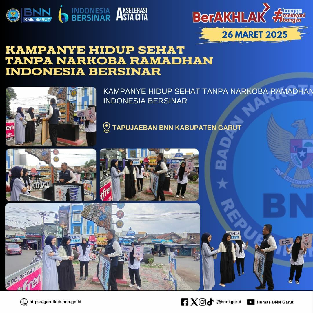 Kampanye Hidup Sehat Tanpa Narkoba Ramadhan Indonesia BERSINAR
