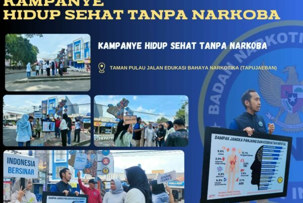 Perkuat P4GN, BNNK Garut Gelar Kampanye Hidup Sehat Tanpa Narkoba
