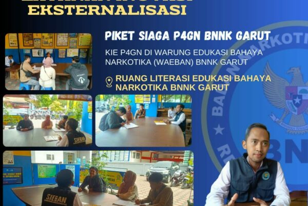 SIAGA P4GN BNNK GARUT KIE P4GN DI WARUNG EDUKASI BAHAYA NARKOTIKA (WA EBAN) BNNK GARUT