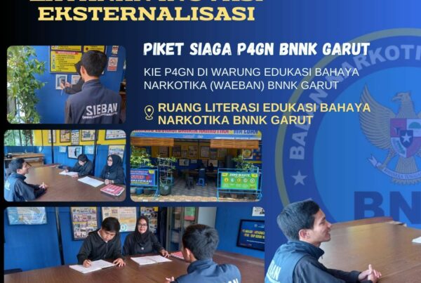 SIAGA P4GN BNNK GARUT KIE P4GN DI WARUNG EDUKASI BAHAYA NARKOTIKA (WA EBAN) BNNK GARUT