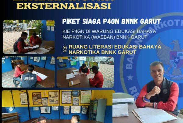SIAGA P4GN BNNK GARUT KIE P4GN DI WARUNG EDUKASI BAHAYA NARKOTIKA (WA EBAN) BNNK GARUT