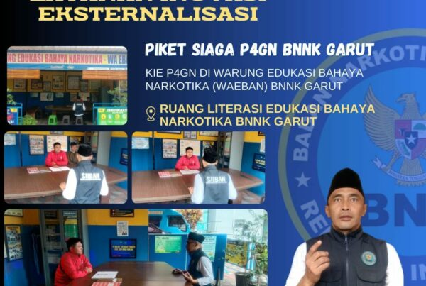 SIAGA P4GN BNNK GARUT KIE P4GN DI WARUNG EDUKASI BAHAYA NARKOTIKA (WA EBAN) BNNK GARUT
