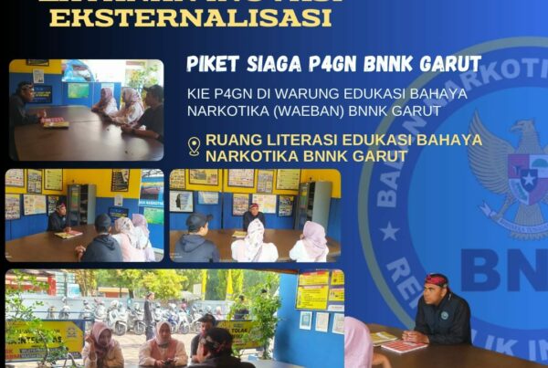 SIAGA P4GN BNNK GARUT KIE P4GN DI WARUNG EDUKASI BAHAYA NARKOTIKA (WA EBAN) BNNK GARUT