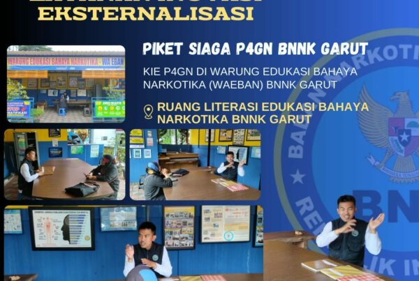SIAGA P4GN BNNK GARUT KIE P4GN DI WARUNG EDUKASI BAHAYA NARKOTIKA (WA EBAN) BNNK GARUT