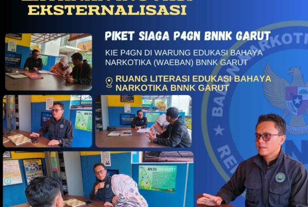 SIAGA P4GN BNNK GARUT KIE P4GN DI WARUNG EDUKASI BAHAYA NARKOTIKA (WA EBAN) BNNK GARUT