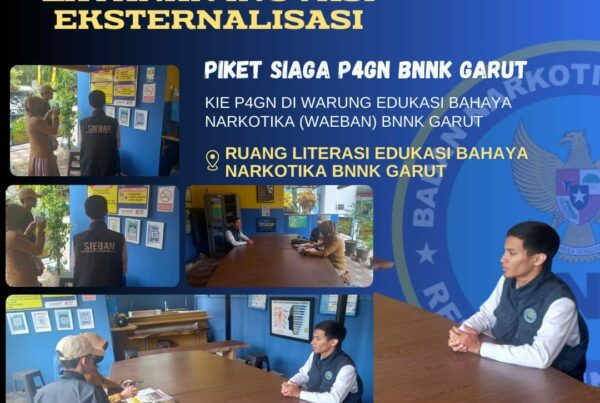 BNNK GARUT ADAKAN KIE P4GN DI WARUNG EDUKASI BAHAYA NARKOTIKA (WA EBAN) BNNK GARUT